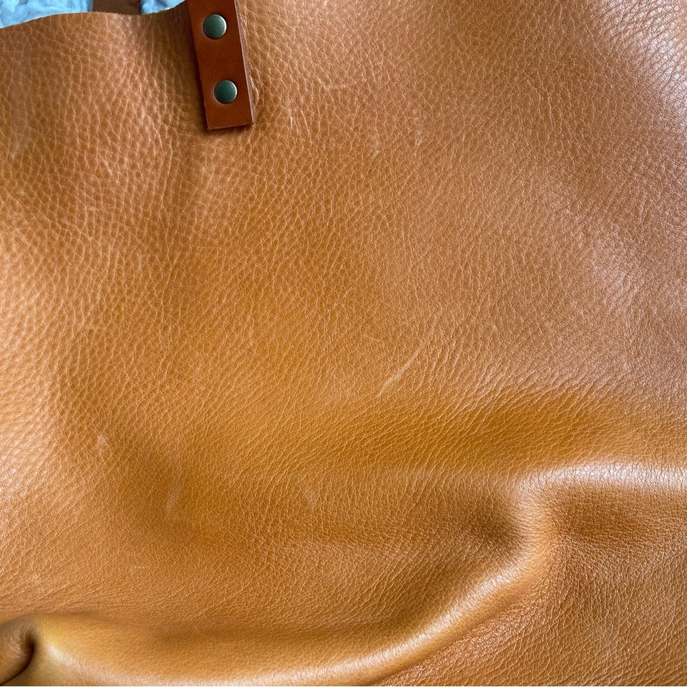 Portland Leather - Crush 🍊 Large Tote - Picture 6 of 6